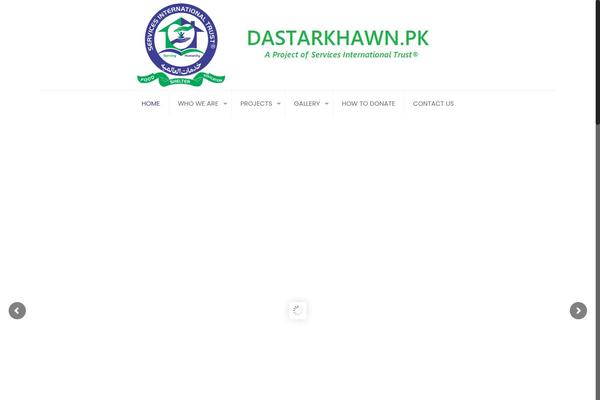 servicesinternational.org site used Dastarkhawn