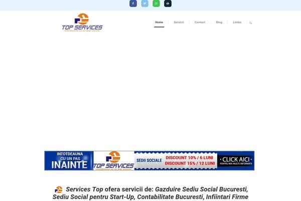 Site using Social Share Buttons by Supsystic plugin