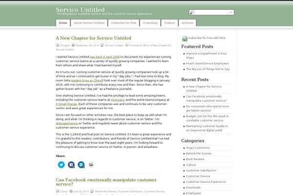 serviceuntitled.com site used Vesper