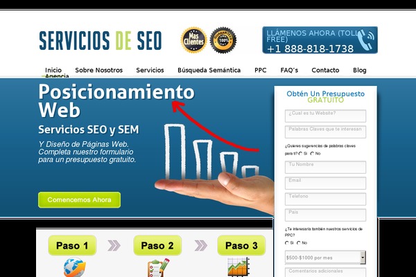 serviciosdeseo.net site used Seoco