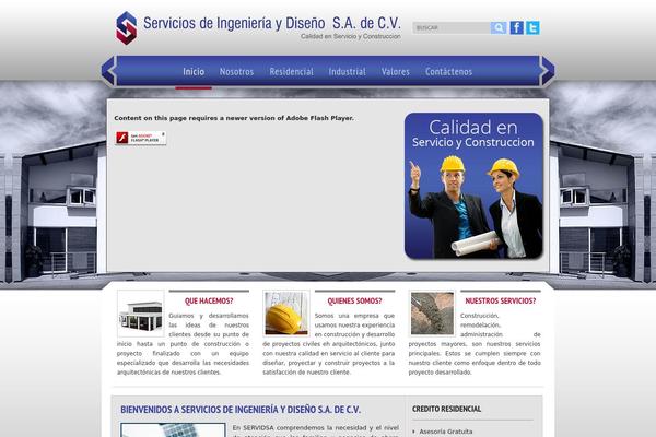 servidsa.com site used Lifestyle 1.0
