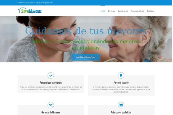 Avada theme site design template sample