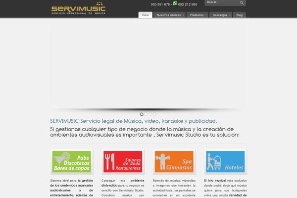 servimusic.com site used PureVISION