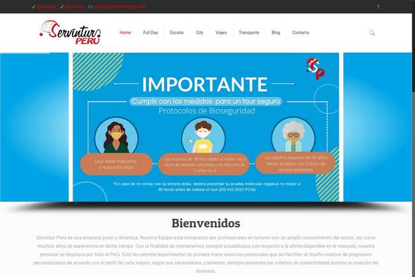 servinturperu.com site used Pixelgser