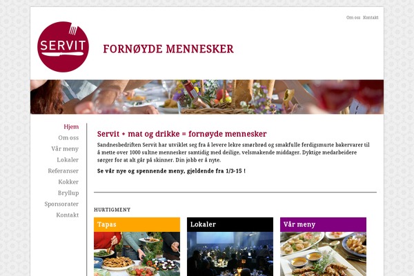 servit.no site used Servit_theme