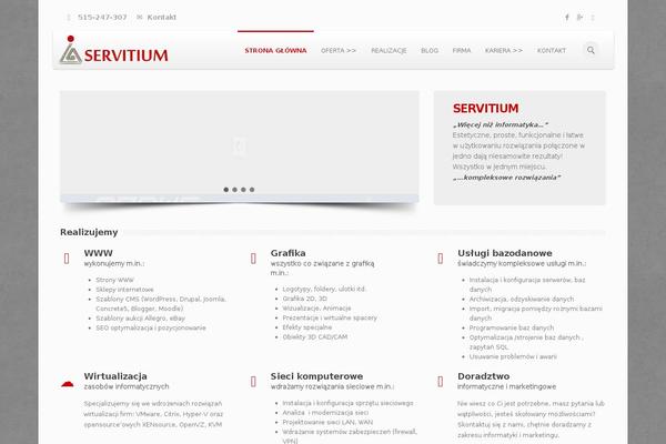 servitium.pl site used Servit