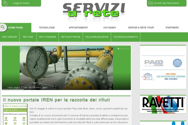 serviziarete.it site used Serviziarete