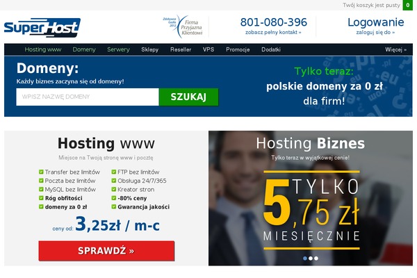 serwerydedykowane.pl site used Sh