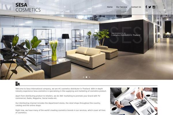 sesacosmetics.com site used Sesa