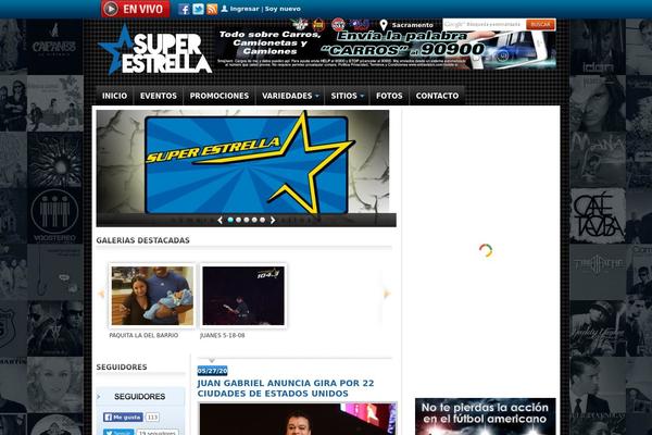 sesacramento.com site used Superestrella