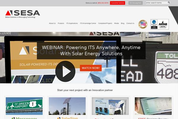 sesa theme websites examples