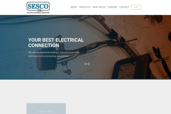 sesco.com site used Sesco