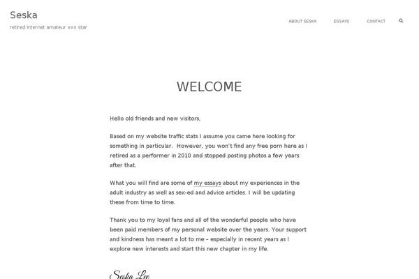 Melody theme site design template sample