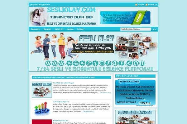 sesliolay.com site used Seslichat