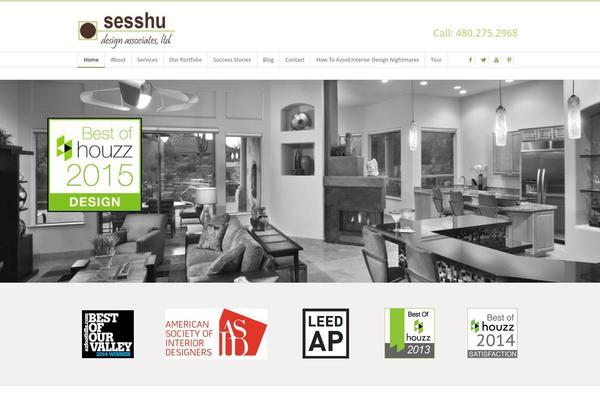 Enfold-child theme site design template sample