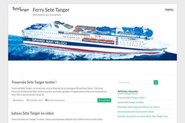 Spacious theme site design template sample