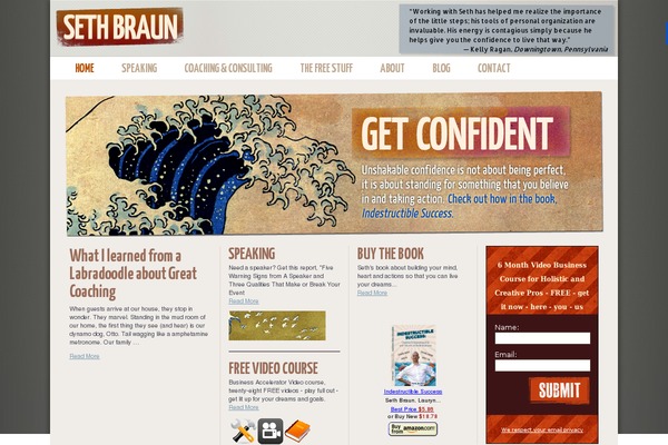 sethbraun.com site used Innovator