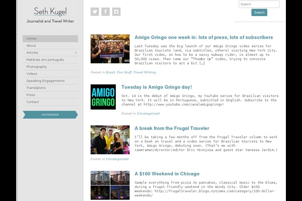 sethkugel.com site used Sethkugel