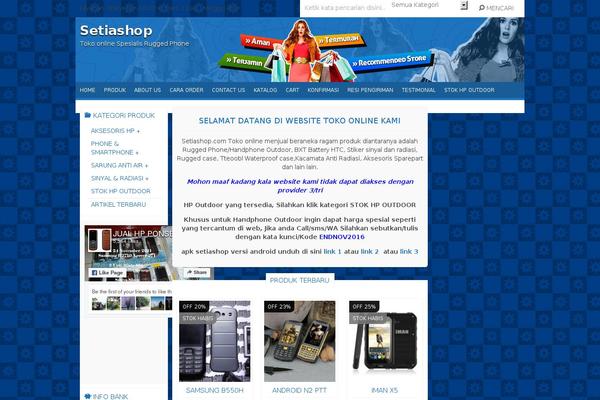 Indostore5.0.2 theme site design template sample