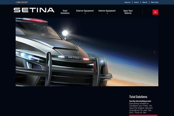 setina.com site used Setina