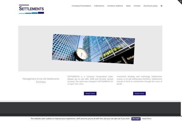 Avada theme site design template sample