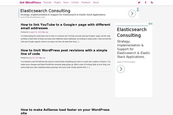 setwordpress.com site used Setwpmag