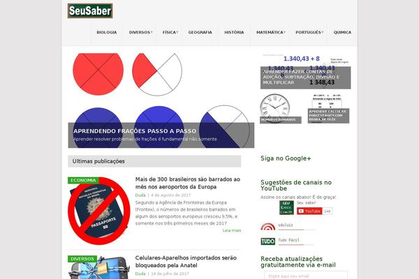 seusaber.com.br site used Saber2015