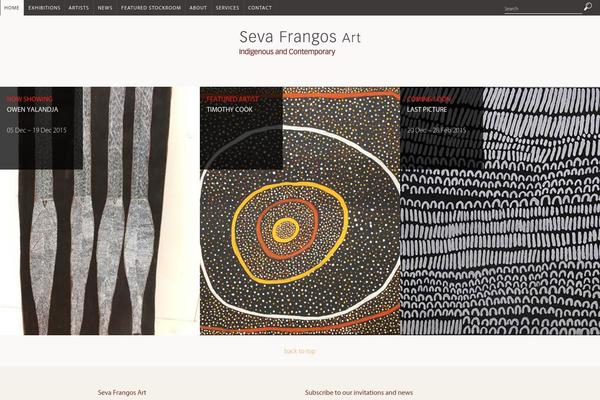 Seva theme site design template sample