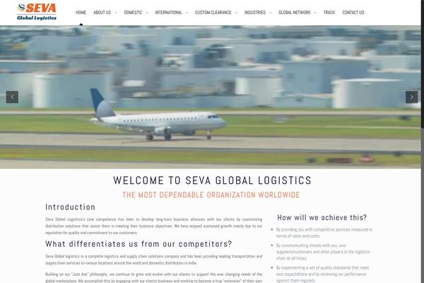 sevagloballogistics.com site used Seva