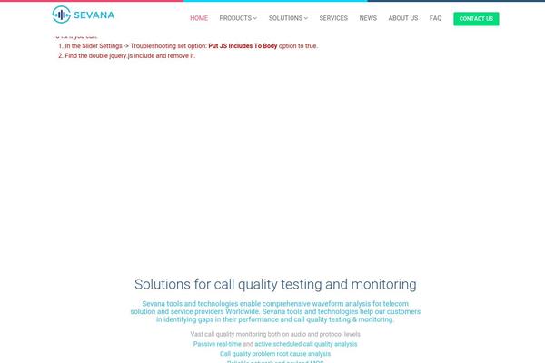sevana.biz site used Markety