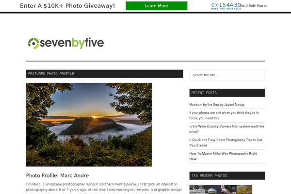 sevenbyfive.net site used Magazine Pro