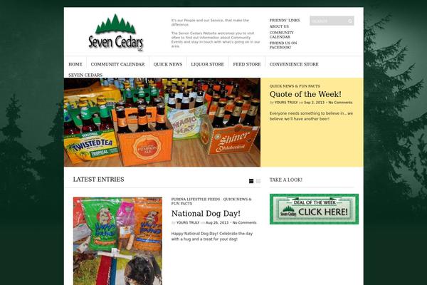 Sight theme site design template sample