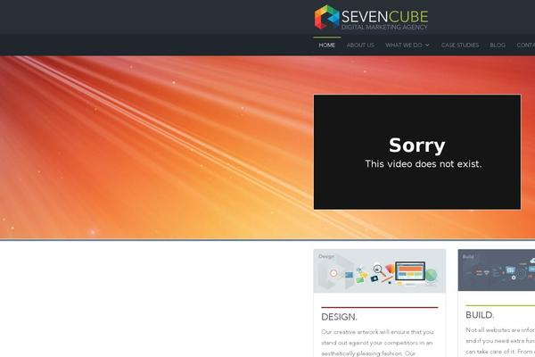 sevencube.com site used Runway-framework