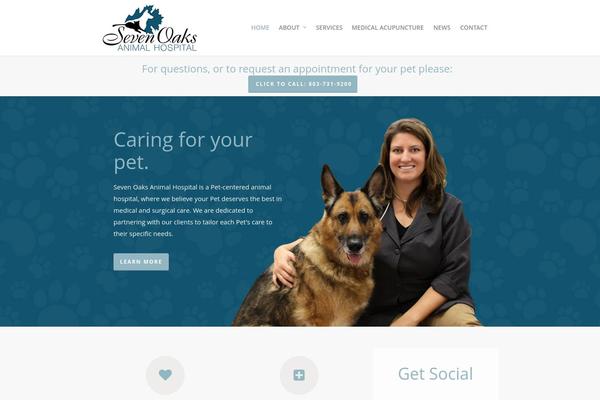 sevenoaksvet.com site used Salient