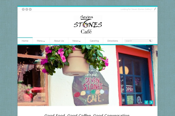 sevenstonescafe.com site used Organic_shop_v1.4.8