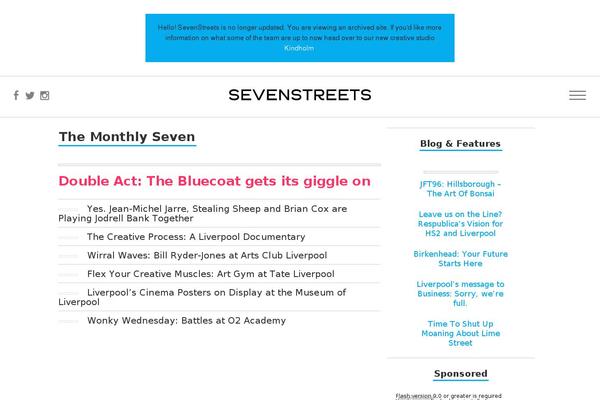 sevenstreets.com site used Foundationpress-master-new