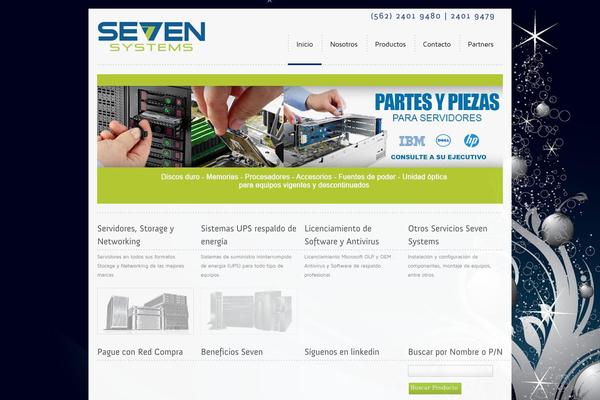 sevensystems.cl site used RT-Theme 11