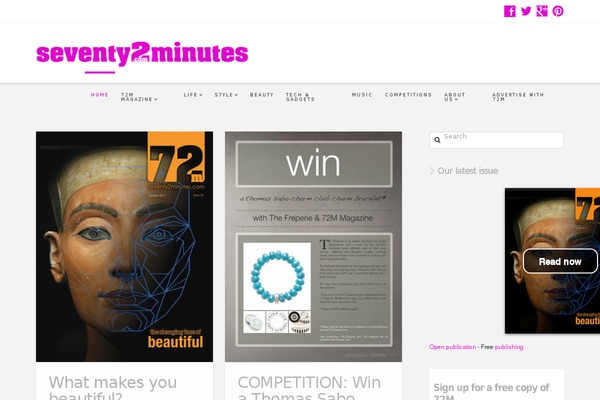 seventy2minutes.com site used Multinews