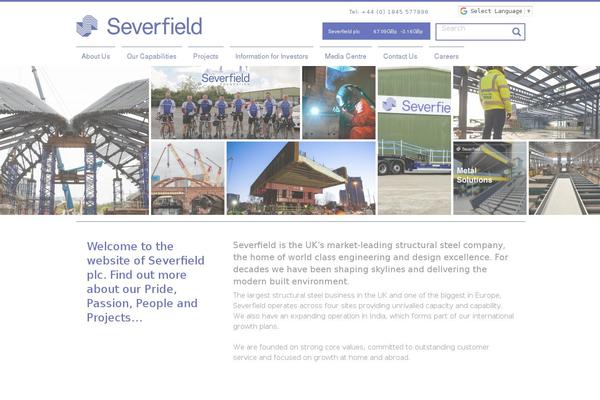 severfield.com site used Severfield