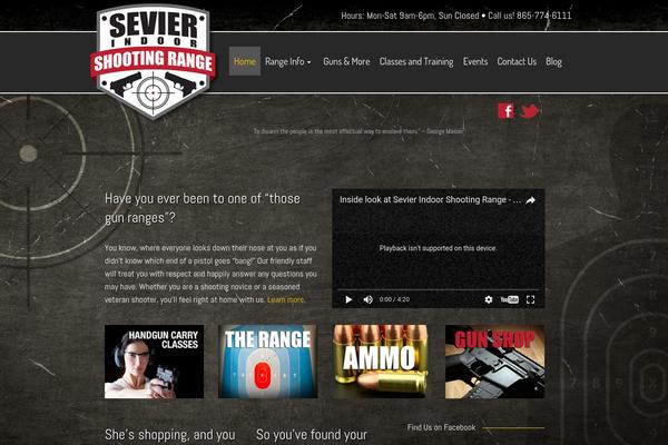 sevierindoorshootingrange.com site used Shootingrange