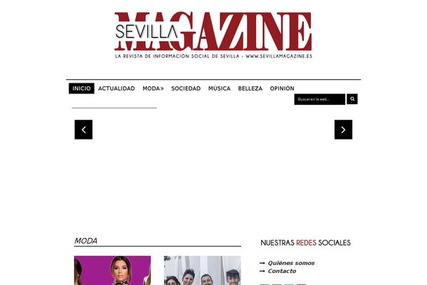 sevillamagazine.es site used Sm-theme