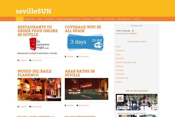 sevillesun.com site used Sevillesun