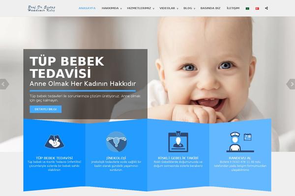 Healthflex-child theme site design template sample