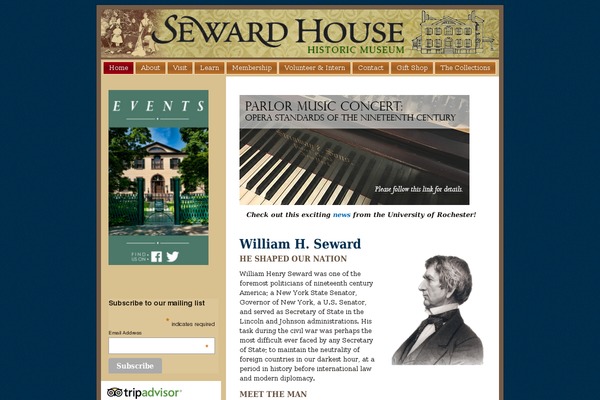 sewardhouse.org site used Sewardtheme5