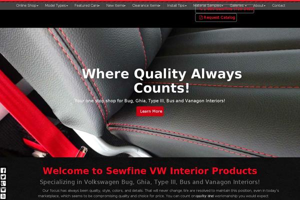 sewfineproducts.com site used Sewfine