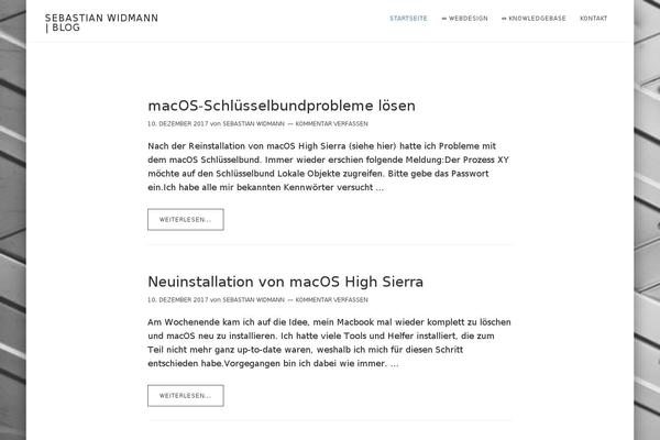 Genesis theme site design template sample