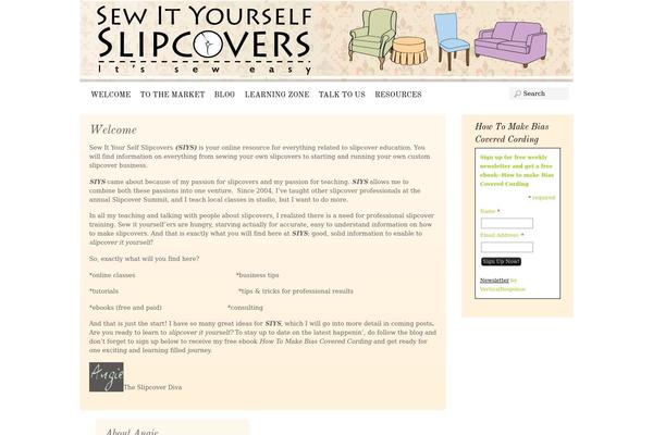 Simfo theme site design template sample