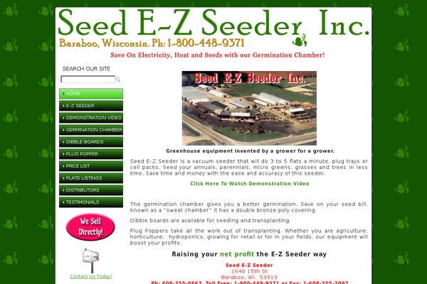 sezsdr.com site used Seedez2012