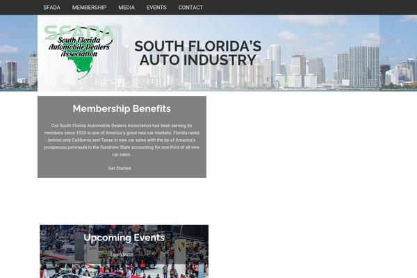 Impreza theme site design template sample