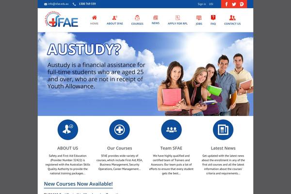 sfae.edu.au site used Bostan